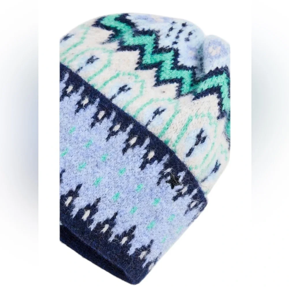 NWT Jocelyn Women’s Fait Isle Knit Hat Warm Cozy Gift Winter Stocking Stuffer